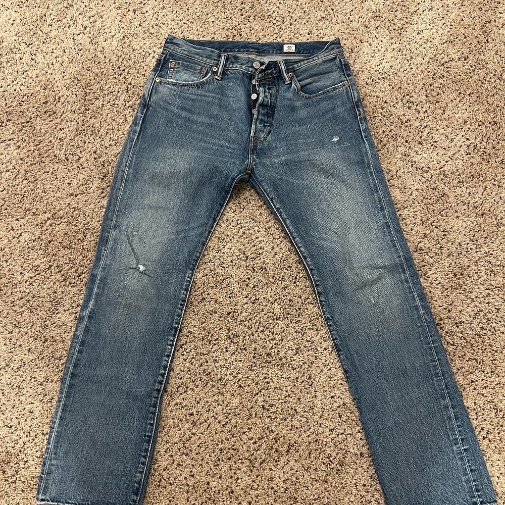 Levi’s white oak cone selvedge denim (redwood avenue) size 32 x 32